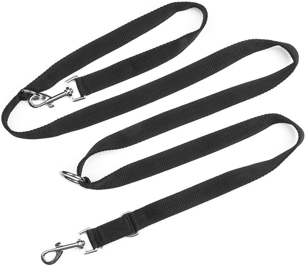 YankMooM Dog Training Lead Leash,6.9FT Double Ended Dog Lead for Training Walking Running Multi-Function Dog Lead Rope(Black) YankMooM Dog Training Lead Leash,6.9FT Double Ended Dog Lead for Training Walking Running Multi-Function Dog Lead Rope(Black)