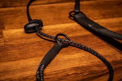 Black Edition DOBERNUT Dominant Dog Collar β 4mm Thick Pull Cord Dog Grot β Soft Secure Slip Lead Influence French Collar β Control + Obedience Training Behaviour Aid for Dogs Black Edition DOBERNUT Dominant Dog Collar β 4mm Thick Pull Cord Dog Grot β Soft Secure Slip Lead Influence French Collar β Control + Obedience Training Behaviour Aid for Dogs