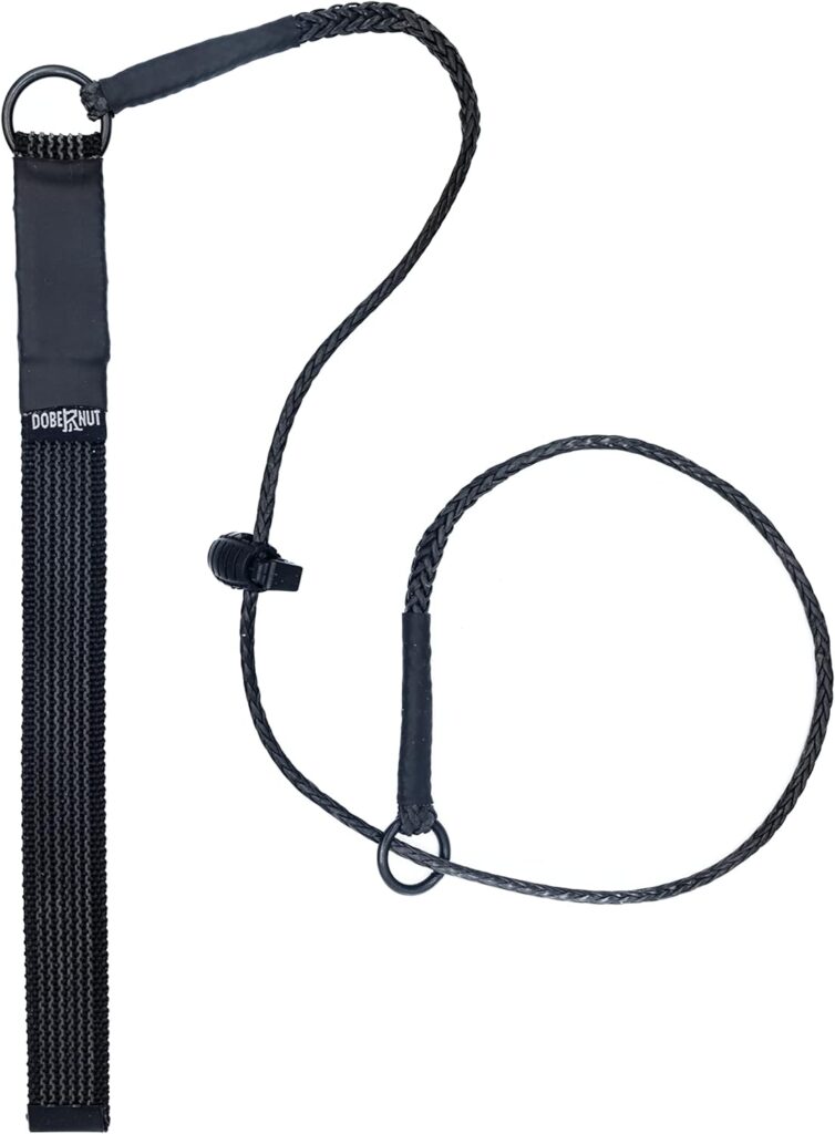 Black Edition DOBERNUT Dominant Dog Collar β 4mm Thick Pull Cord Dog Grot β Soft Secure Slip Lead Influence French Collar β Control + Obedience Training Behaviour Aid for Dogs Black Edition DOBERNUT Dominant Dog Collar β 4mm Thick Pull Cord Dog Grot β Soft Secure Slip Lead Influence French Collar β Control + Obedience Training Behaviour Aid for Dogs