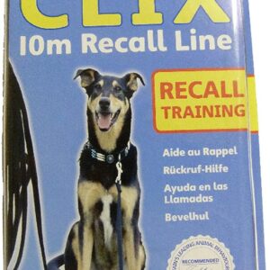 clix recall dog training lead 10 meters review