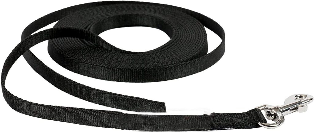 COMPANY OF ANIMALS Recall Line Lightweight 5m, Best Dog Training Equipment, Soft to hold, Perfect for Recall Training, Chasing, Dog  Puppy Training and Socialisation For Small, Medium  Large Dogs