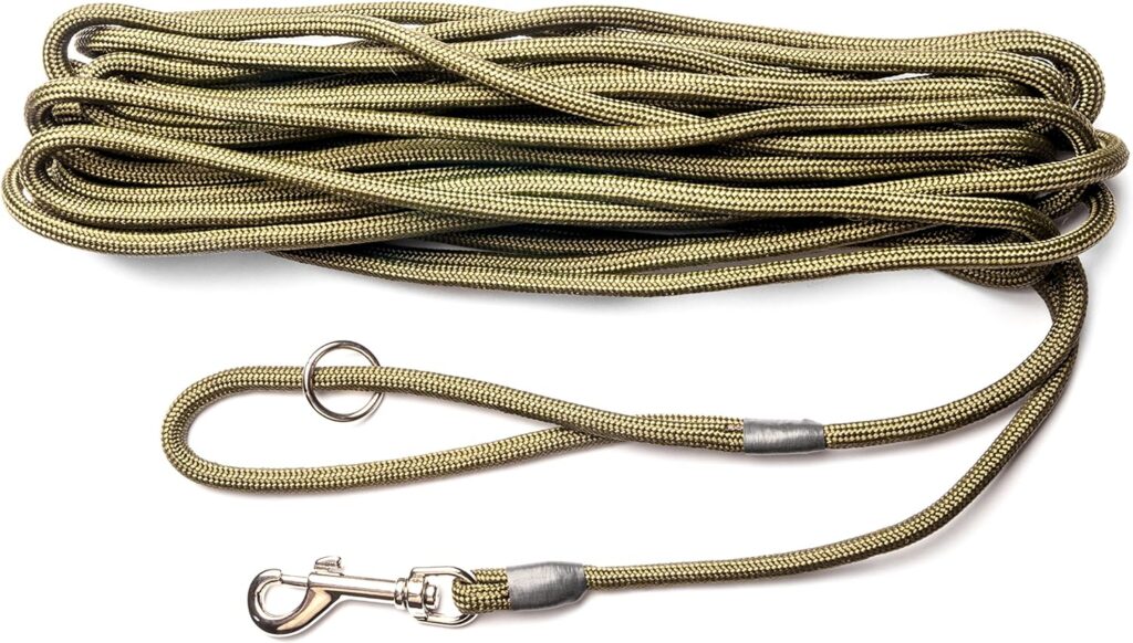 Dog  Field 2in1 10 Meter Training/Exercise Dog Lead - Super Soft Braided Nylon