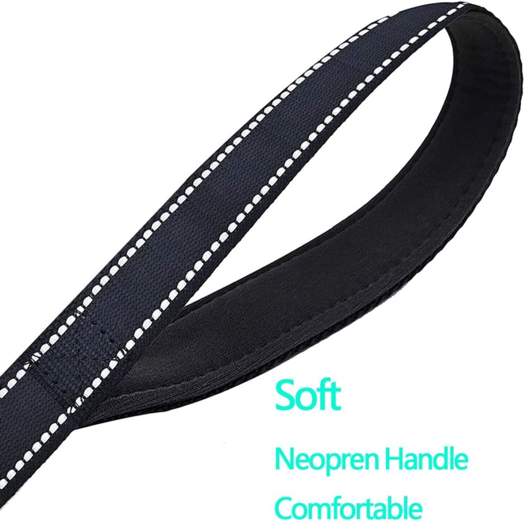 Dog Lead Short Training Dog leashes 25 inch Black