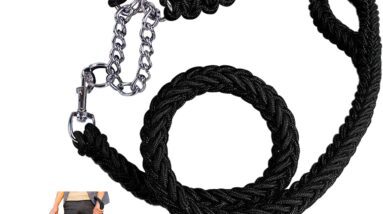 dog rope leash collar set review