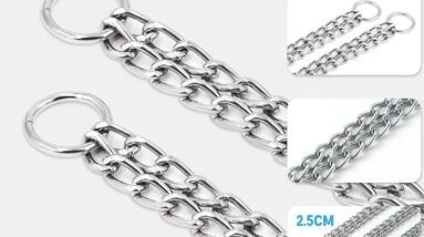 supet dog chain training collar review