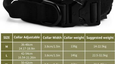 tactical dog collar review