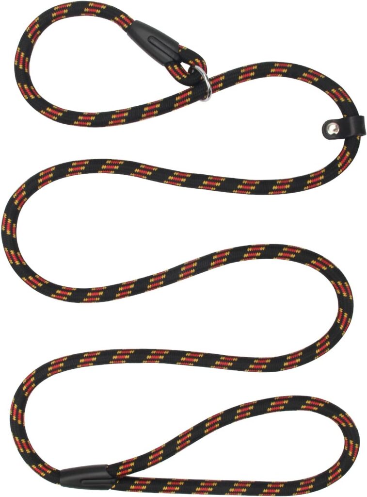 Zhichengbosi 158 CM Slip Lead for Dogs, Durable Adjustable Nylon Training Lead Leash, Soft Slip Lead Traction Rope For Small and Medium Dogs (158 cm)