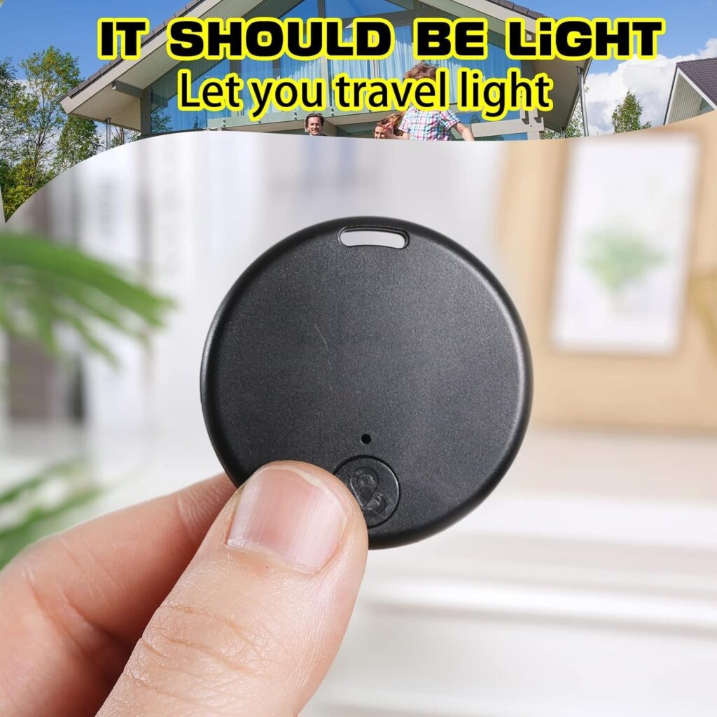 5 Packs Portable GPS Tracking Mobile Tracking Smart Anti Loss Device Key Finder Locator GPS Smart Finders Tracker Device for Kids Dog Pet Cat Wallet Keychain Luggage, Alarm Reminder, App Control (5)