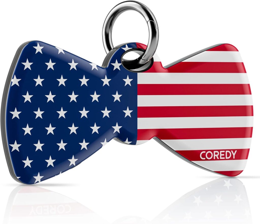 Coredy Bluetooth Tracker Tag, Works with Apple Find My (iOS Only), Key Finder and Item Locator with Electronics Light Indicator, Global Signal Source GPS Finders for Luggage, Travel Essentials (HW01)