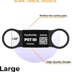 heybuddy slide series pet tag review