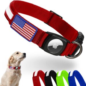 reflective airtag dog collar review