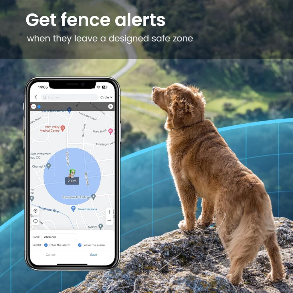 SEEWORLD P1 GPS Cat Dog Tracker - for Anti Lost, Waterproof, Real Time Tracking  Smart Activity Tracking Device, Unlimited Range, Fits All Pet Collars (Pink)