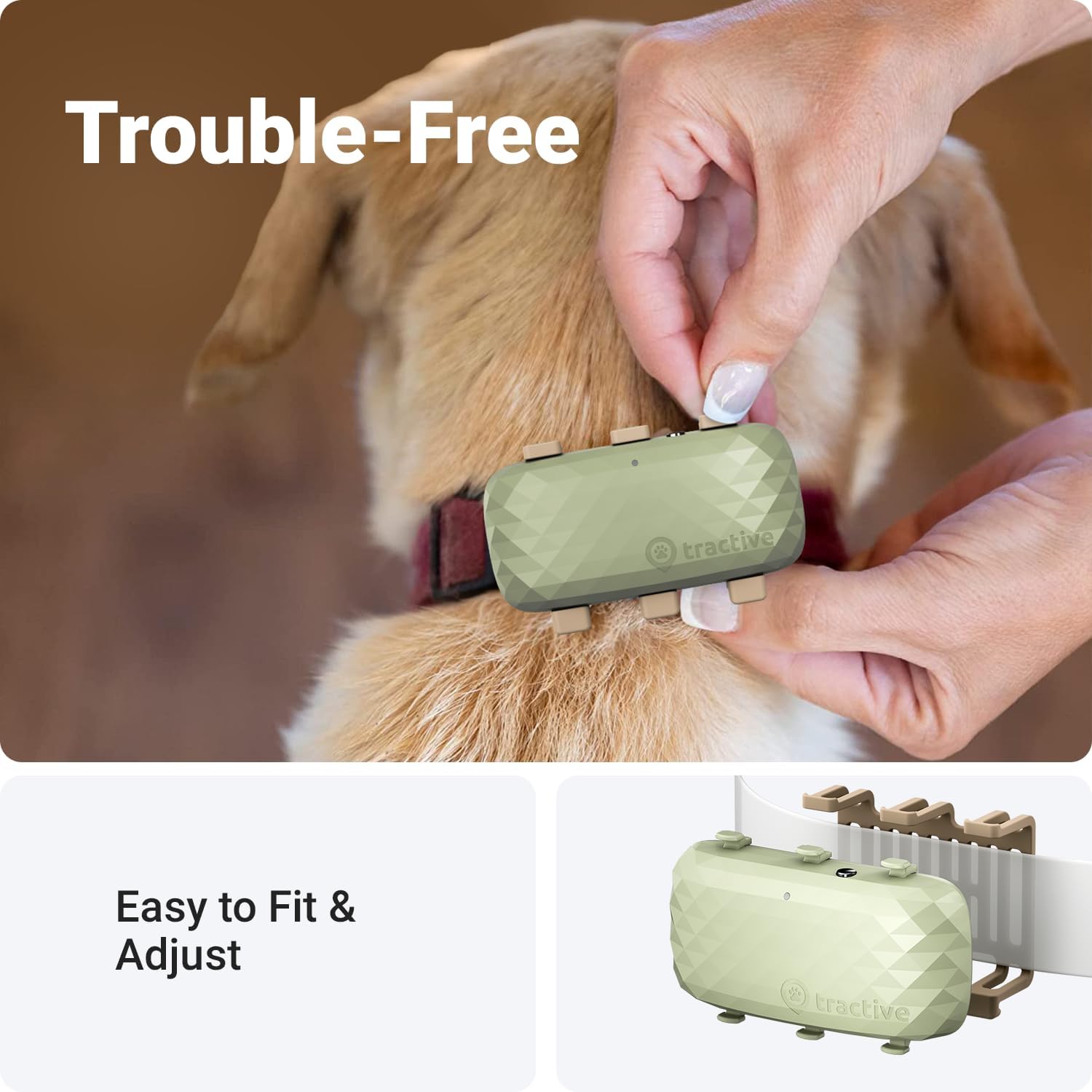 Tractive GPS Dog XL Tracker Rubber Attachment Clips (Pack Of 3) Review